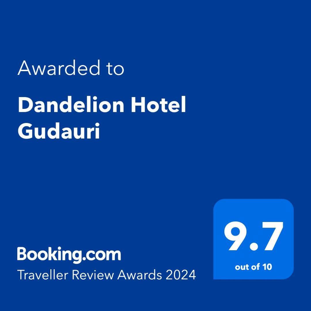 Dandelion Hotel Gudauri Ganisi Exteriér fotografie